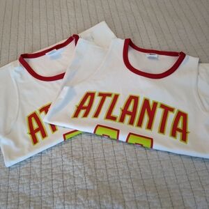 Kids White and Red Atlanta Tank Top 2 for 1
